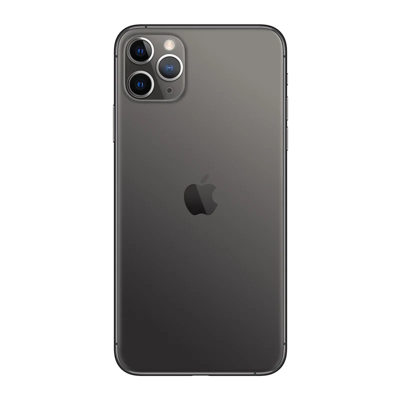 iPhone 11 Pro Max 256 Go - Gris Sidéral - Débloqué avec coque transparente pour iPhone 11 Pro Max - Batterie Neuve