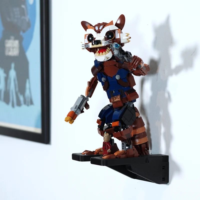 Support mural pour Rocket et Baby Groot 76282