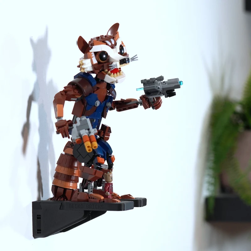 Support mural pour Rocket et Baby Groot 76282