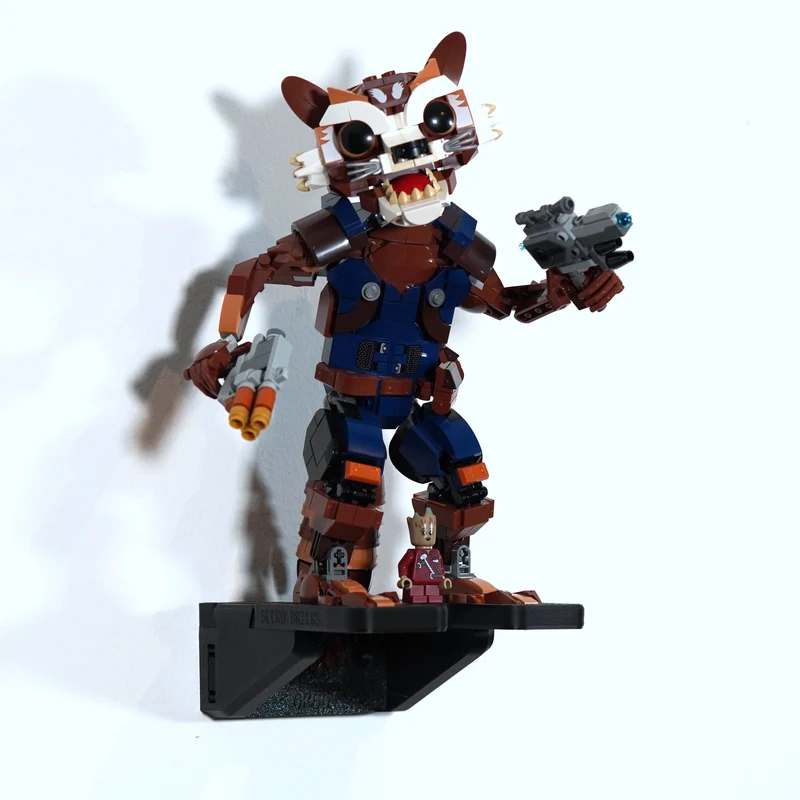 Support mural pour Rocket et Baby Groot 76282