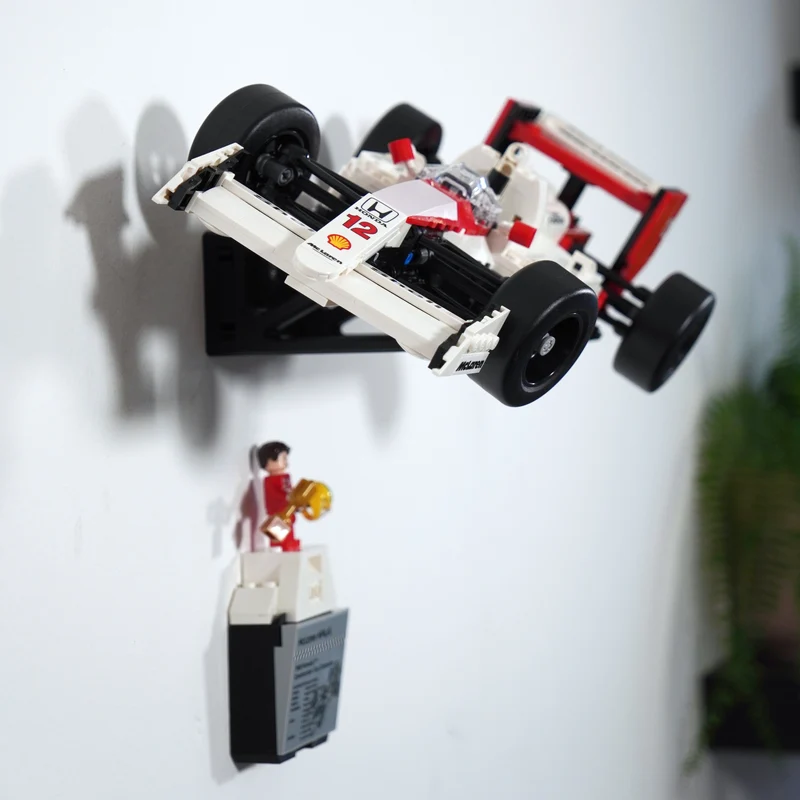 Support mural pour McLaren MP4/4 et Ayrton Senna