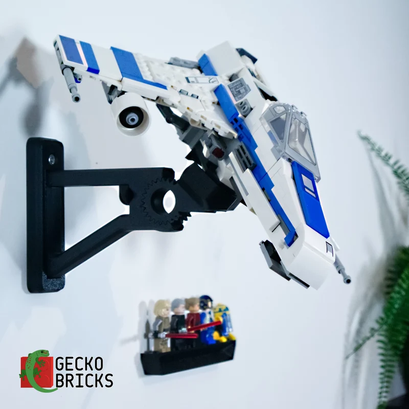Support mural pour Star Wars New Republic E-Wing