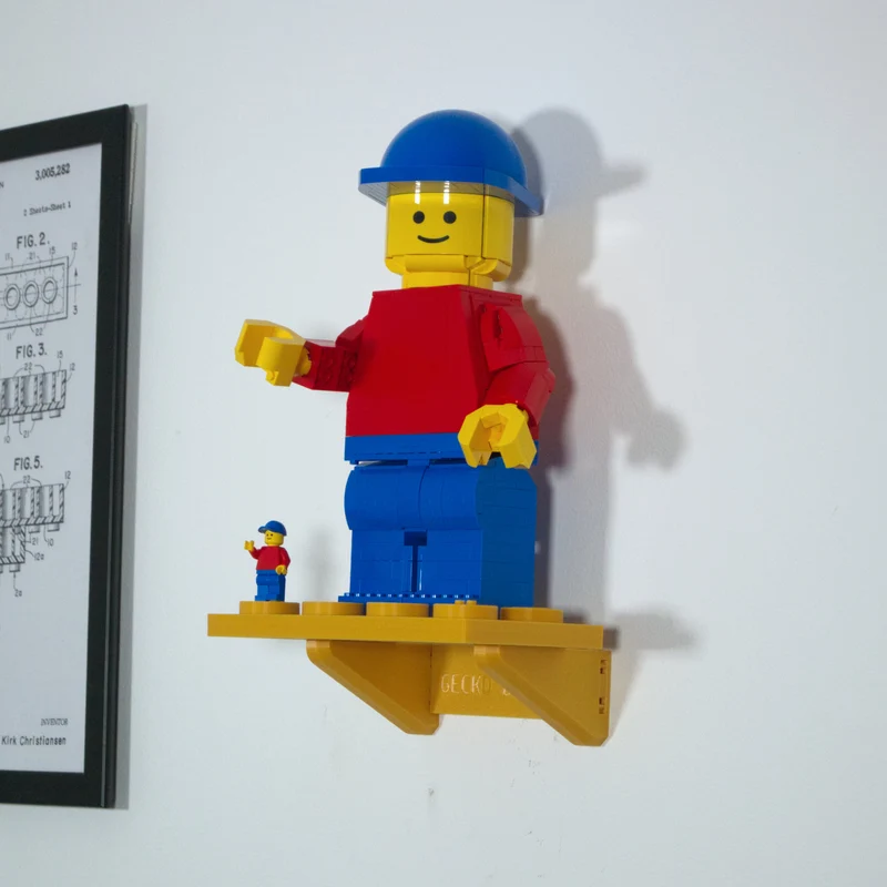 Support mural pour figurine surdimensionnée 40649