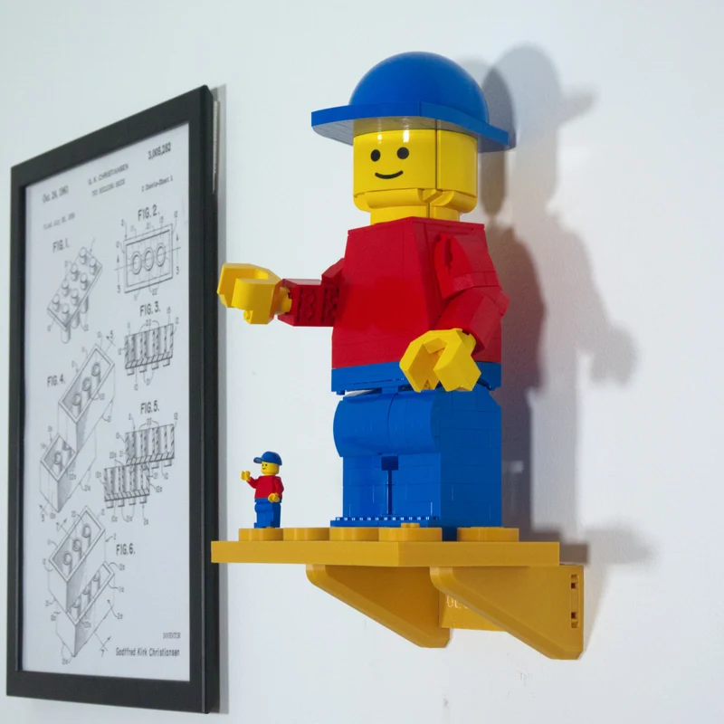 Support mural pour figurine surdimensionnée 40649