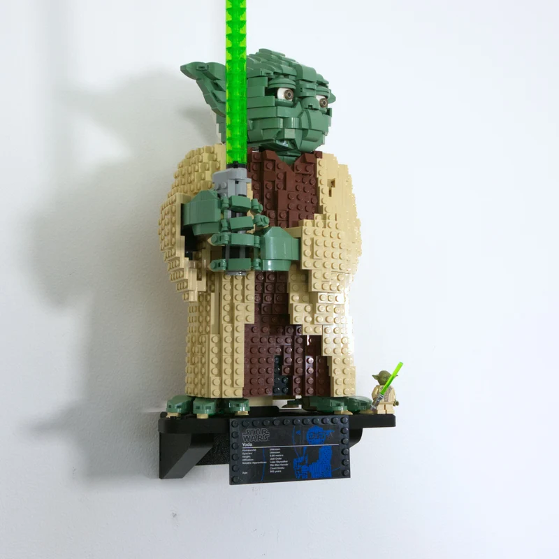 Support mural pour Star Wars Yoda 75255