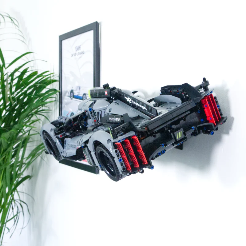 Support mural pour Technic Peugeot 9X8 Hypercar