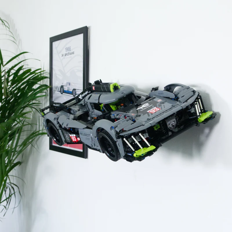 Support mural pour Technic Peugeot 9X8 Hypercar