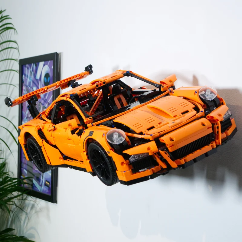 Support mural pour Technic Porsche 911 GT3 RS