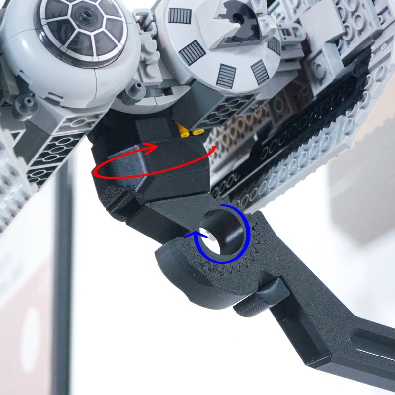 Support mural pour Star Wars Imperial TIE Bomber