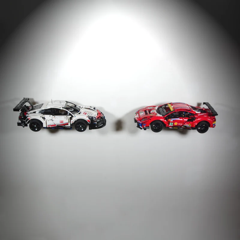 Support mural pour Technic Porsche 911 RSR 42096