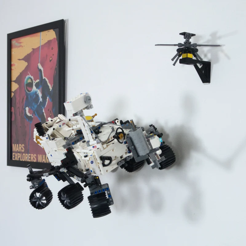 Support mural pour le rover martien de la NASA Perseverance 42158