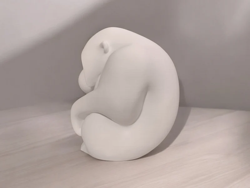 Sculpture d'Orang-outan Penseur pour la Décoration Intérieure