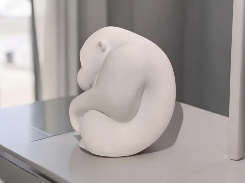 Sculpture d'Orang-outan Penseur pour la Décoration Intérieure