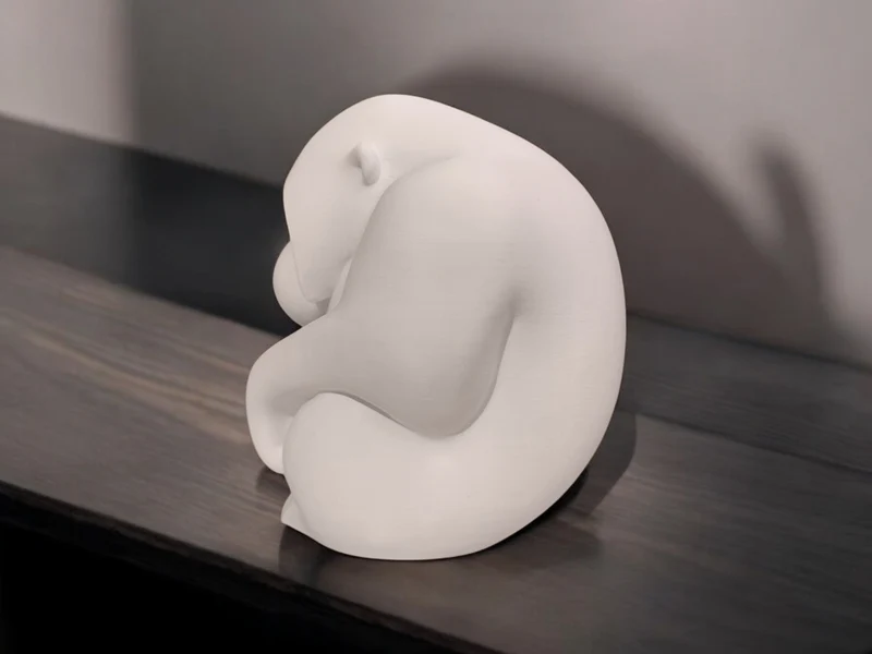 Sculpture d'Orang-outan Penseur pour la Décoration Intérieure