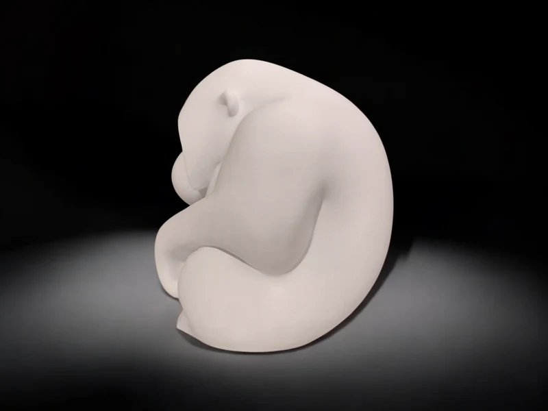 Sculpture d'Orang-outan Penseur pour la Décoration Intérieure
