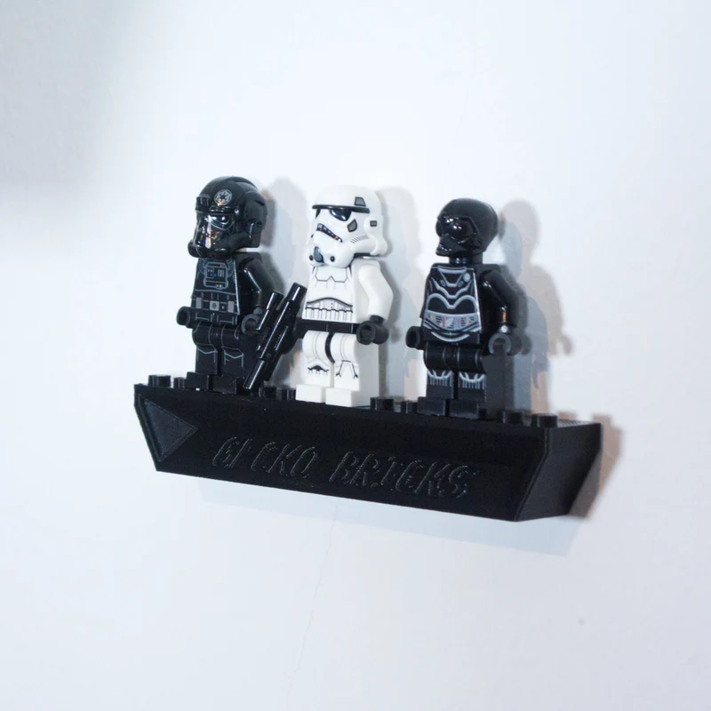 Support mural réglable pour TIE Fighter 75300