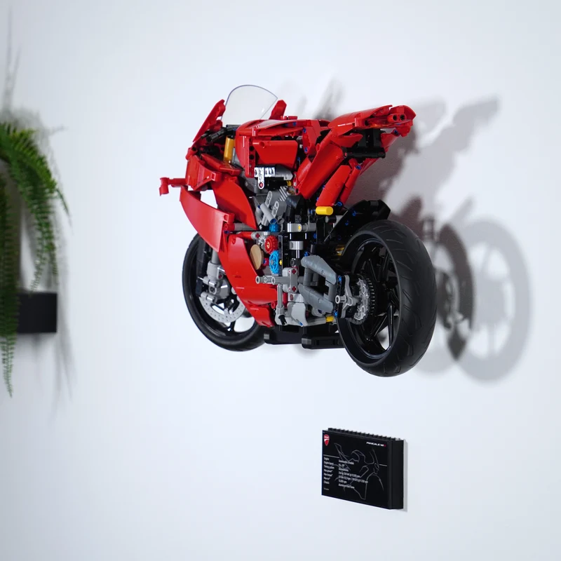 Support mural pour Technic Ducati Panigale V4 S