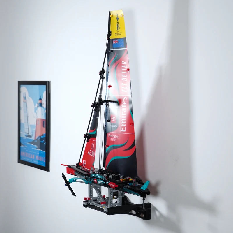 Support mural pour Yacht Technic Emirates AC75