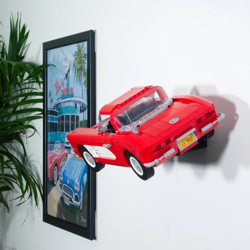 Support mural pour Chevrolet Corvette 1961 10321