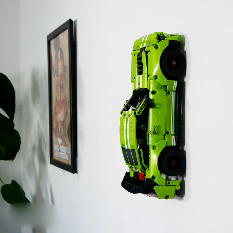Support mural pour Technic Ford Mustang Shelby GT500