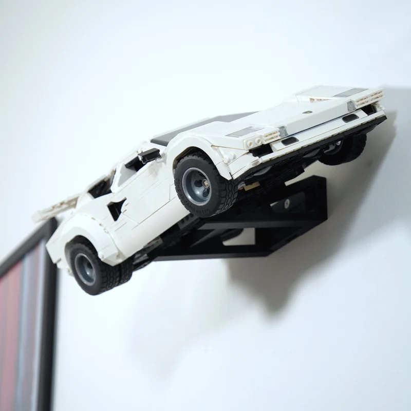 Support mural pour kit de construction Lamborghini Countach 5000