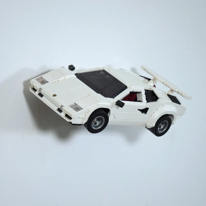 Support mural pour kit de construction Lamborghini Countach 5000
