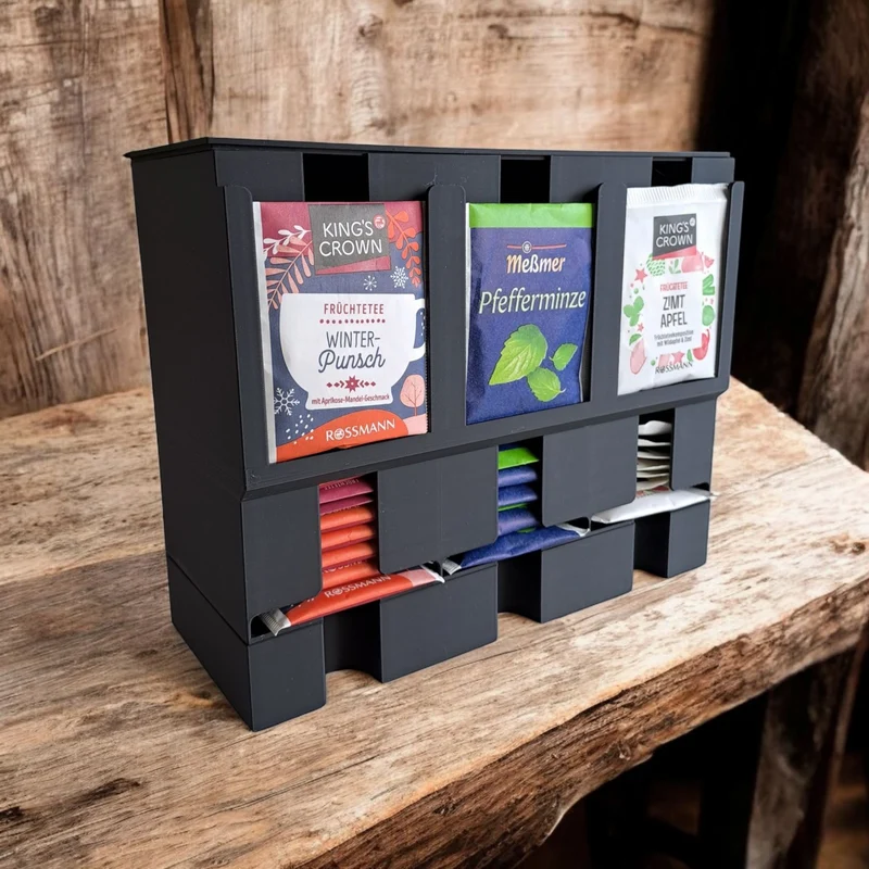 Organisateur et distributeur de thé moderne pour la cuisine