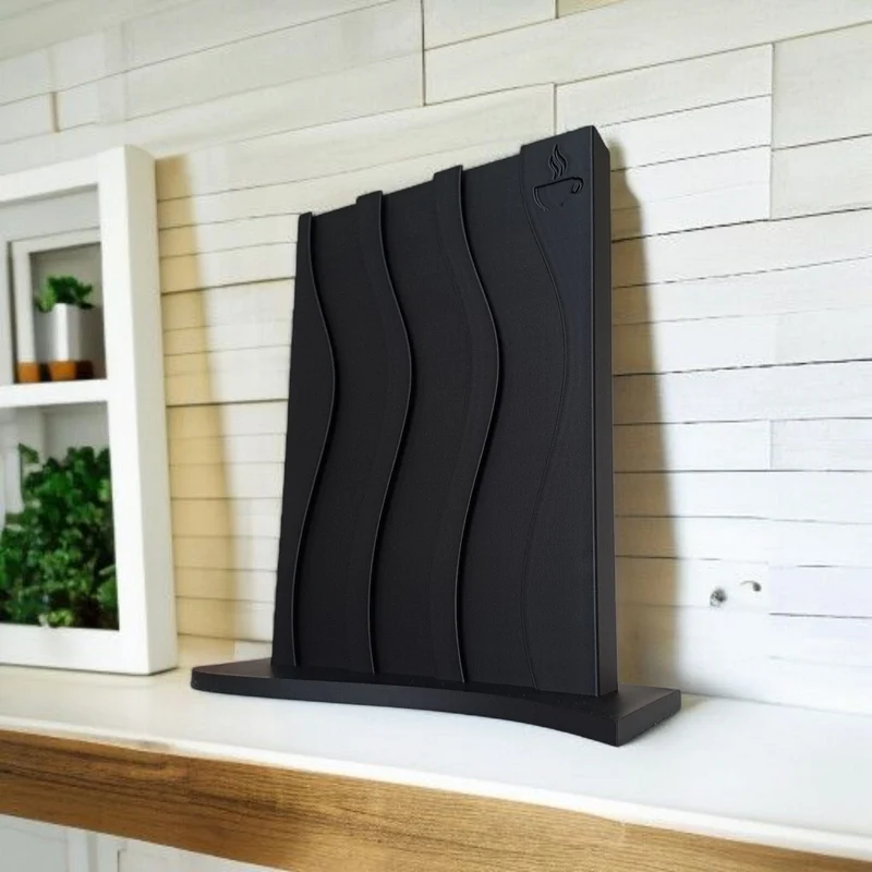 Porte-capsules Nespresso ondulé pour 21 capsules