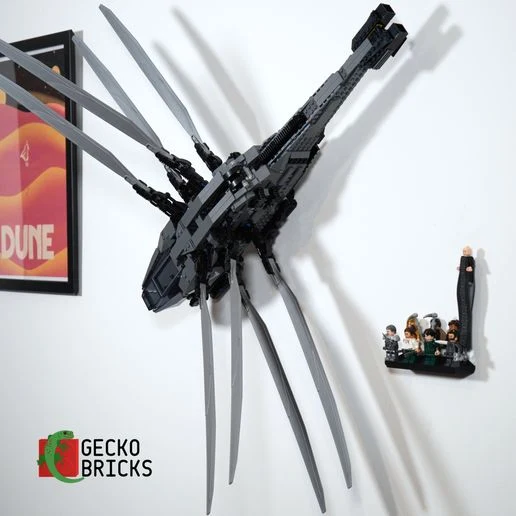 Support mural pour l'Ornithoptère Royal Dune 10327