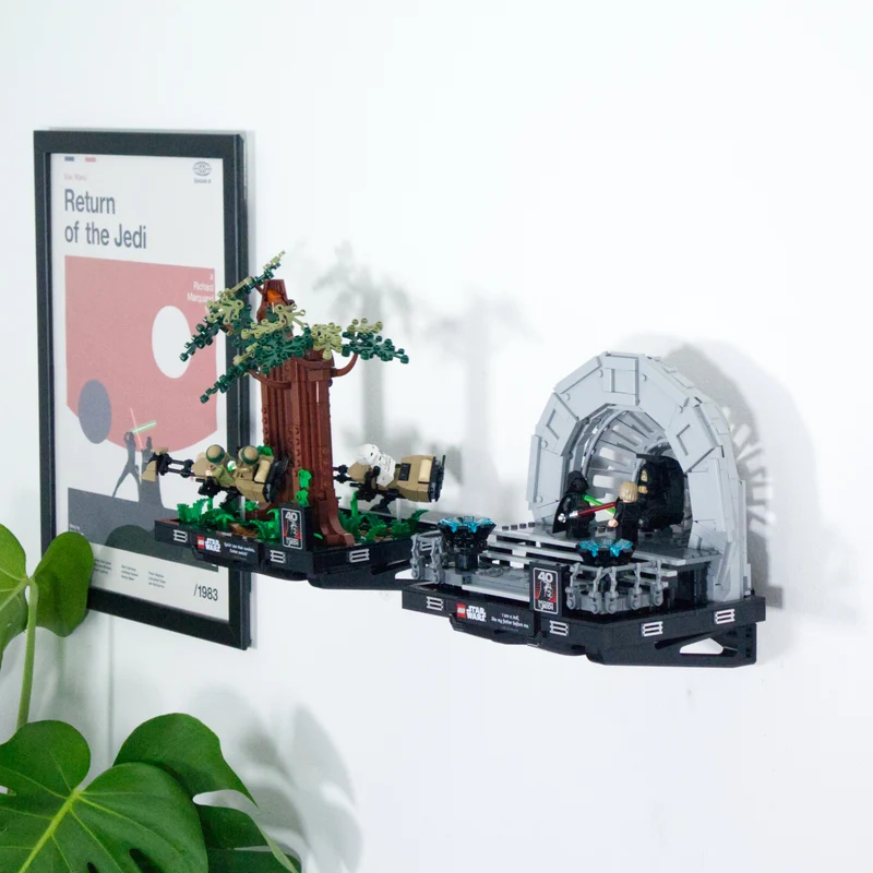 Support mural pour la collection Diorama Star Wars