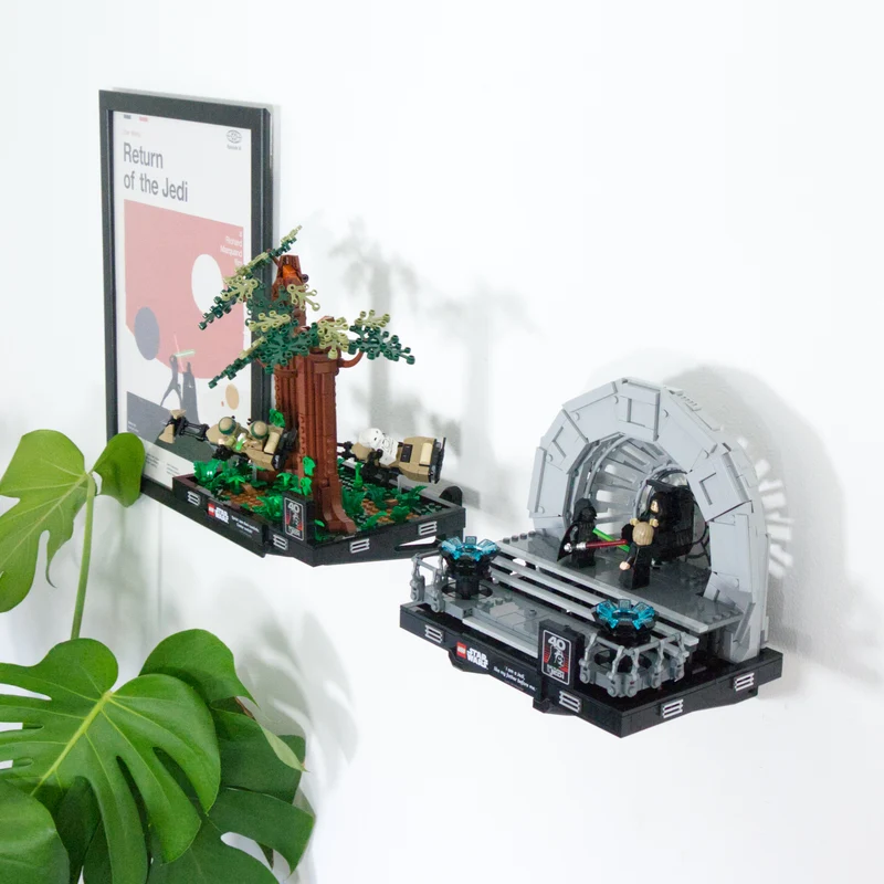 Support mural pour la collection Diorama Star Wars