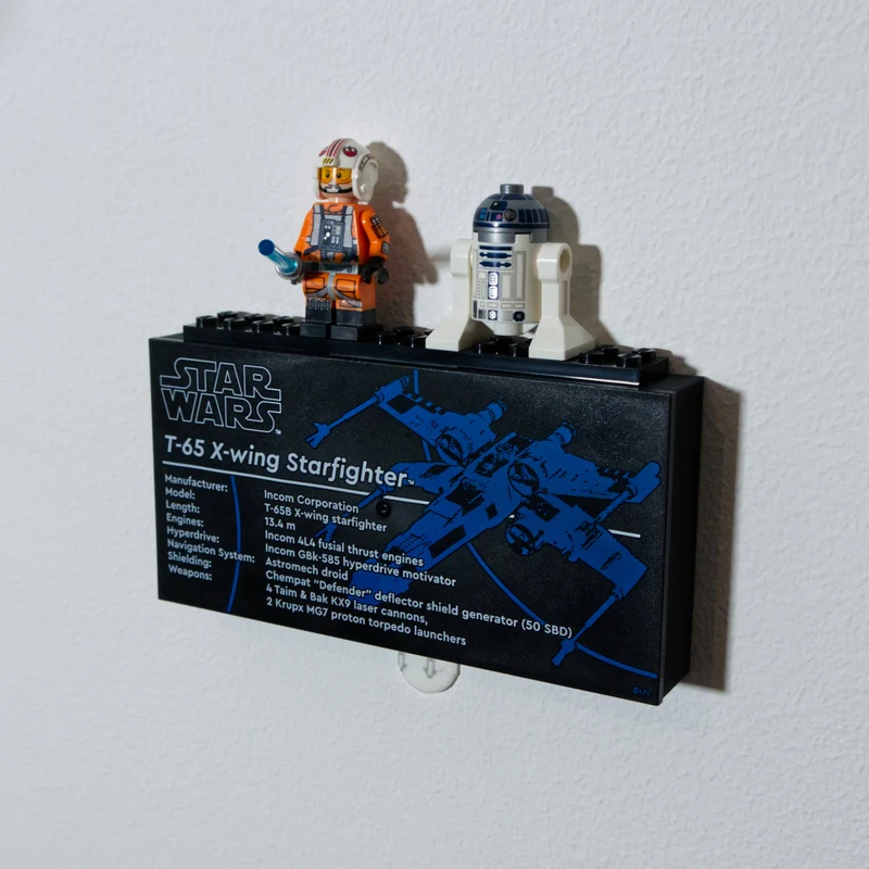 Support mural pour Star Wars UCS X-Wing 75355