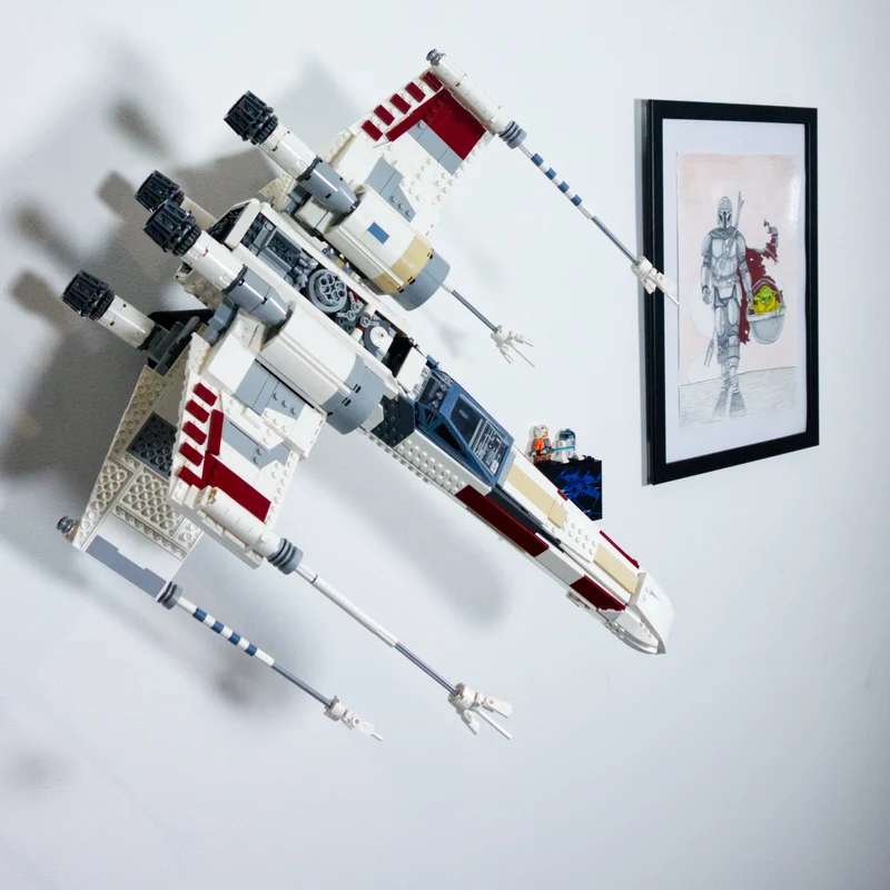 Support mural pour Star Wars UCS X-Wing 75355