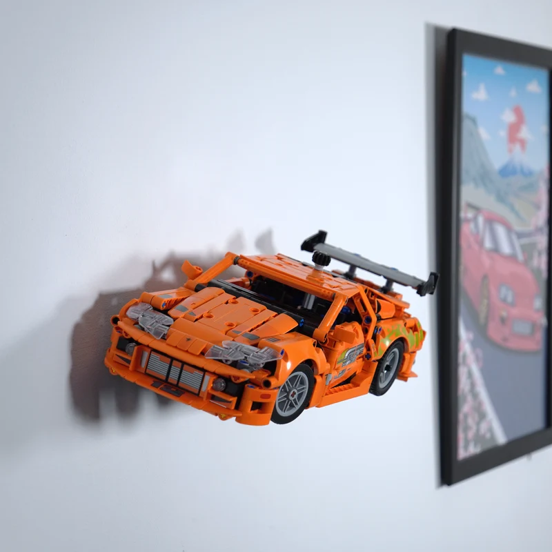 Support mural pour Technic Toyota Supra 42204