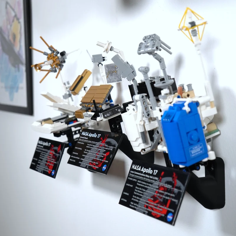 Support mural pour le véhicule lunaire Apollo de la NASA
