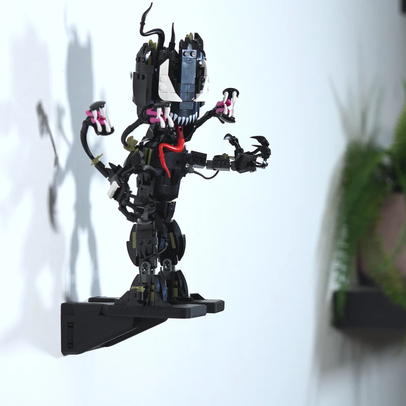 Support mural pour Marvel Venomised Groot 76249