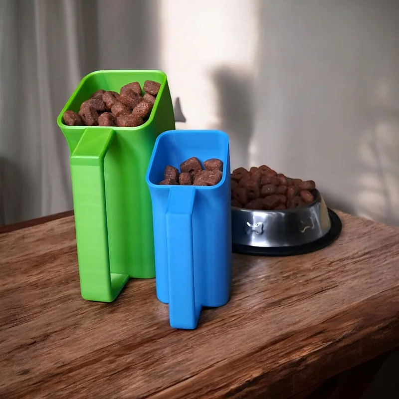 Gamelle courbée moderne pour chiens et chats