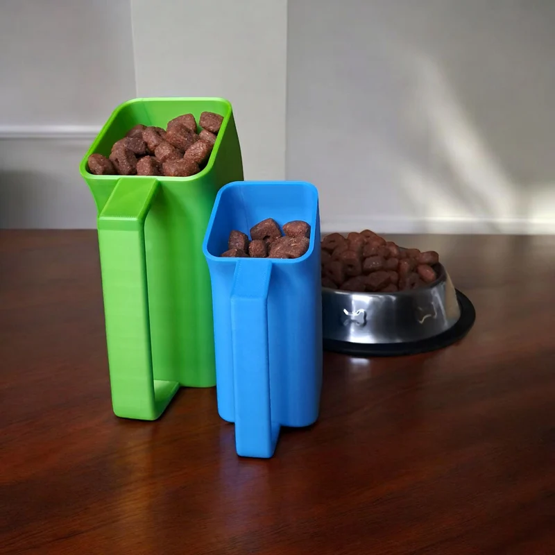Gamelle courbée moderne pour chiens et chats