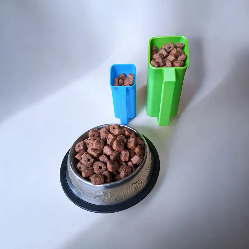 Gamelle courbée moderne pour chiens et chats