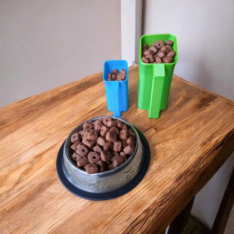 Gamelle courbée moderne pour chiens et chats