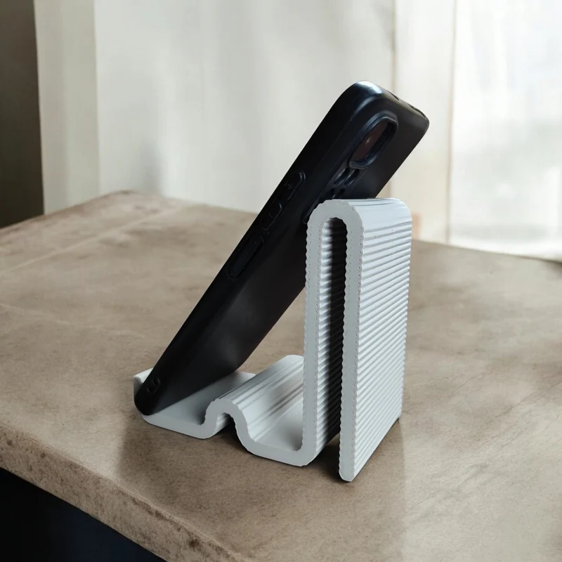 Support smartphone unique en forme de serpent pour votre bureau