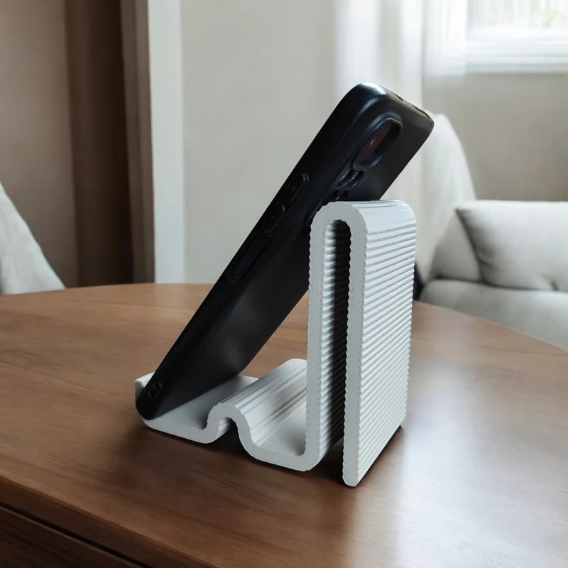 Support smartphone unique en forme de serpent pour votre bureau