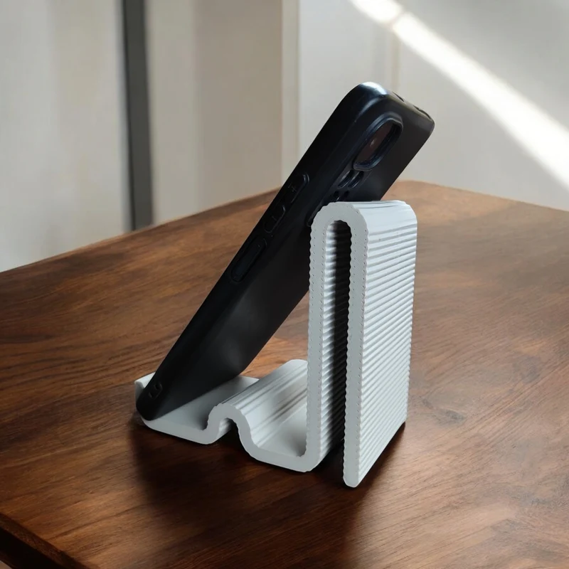Support smartphone unique en forme de serpent pour votre bureau