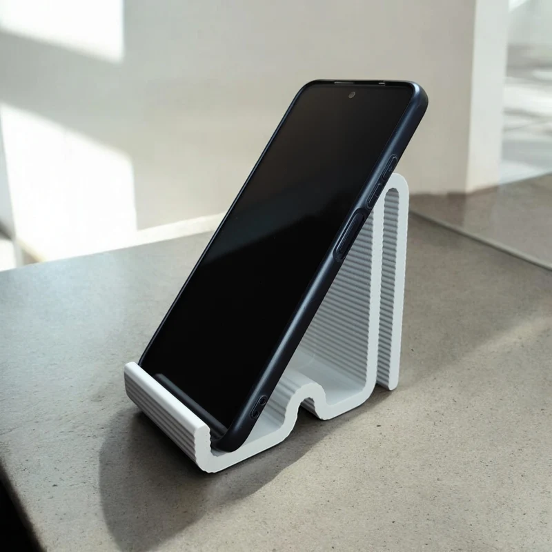 Support smartphone unique en forme de serpent pour votre bureau