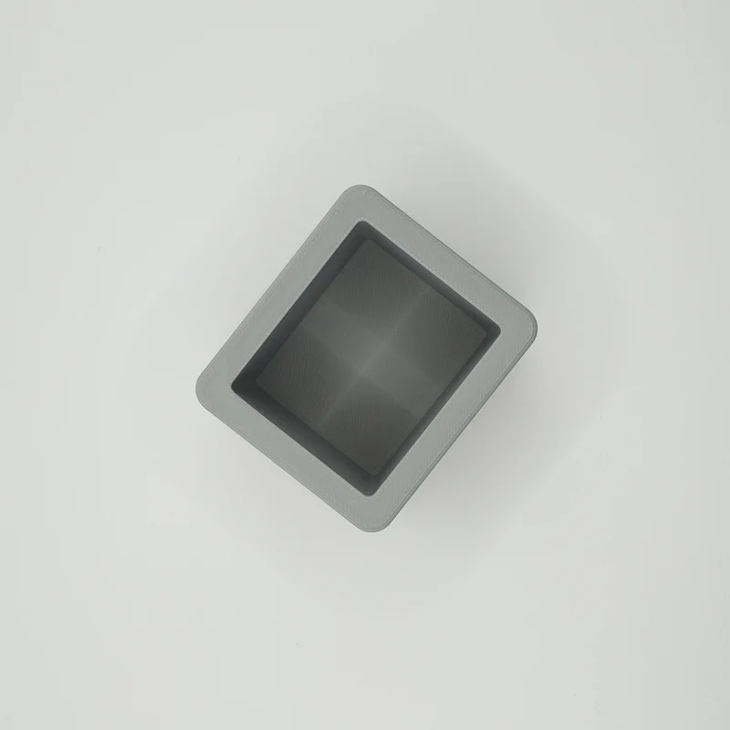 Pot à crayons cubique minimaliste pour bureau