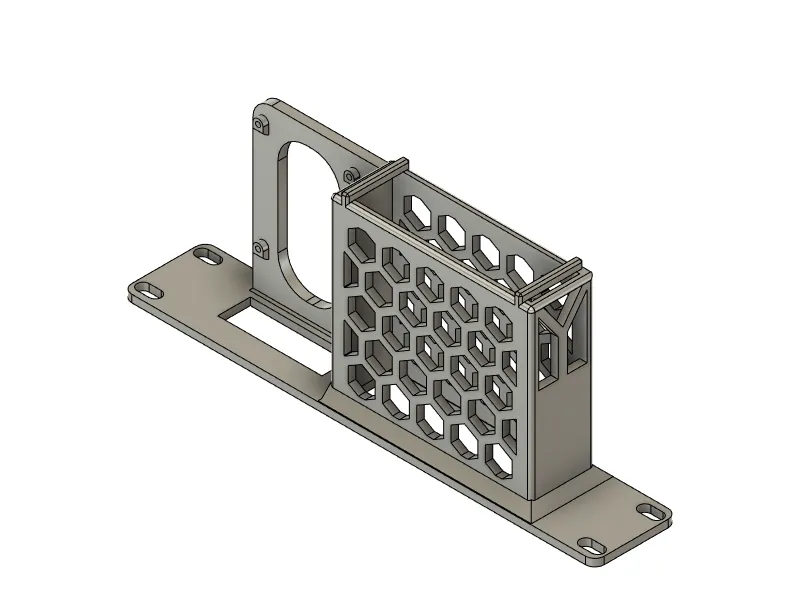 Support de montage en rack 10" pour Raspberry Pi TP-Link LS105G