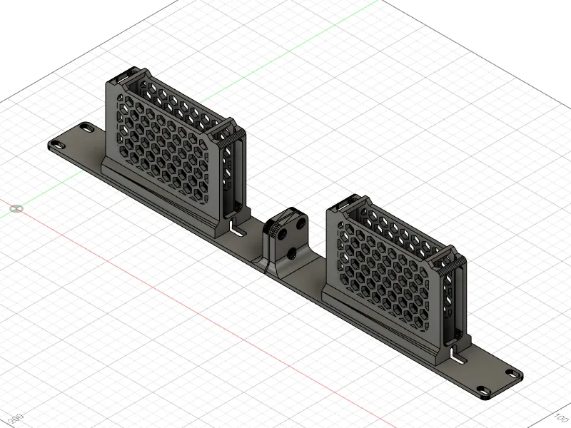 Support de montage mural 19" pour Ubiquiti USW-Flex-Mini 2.5G