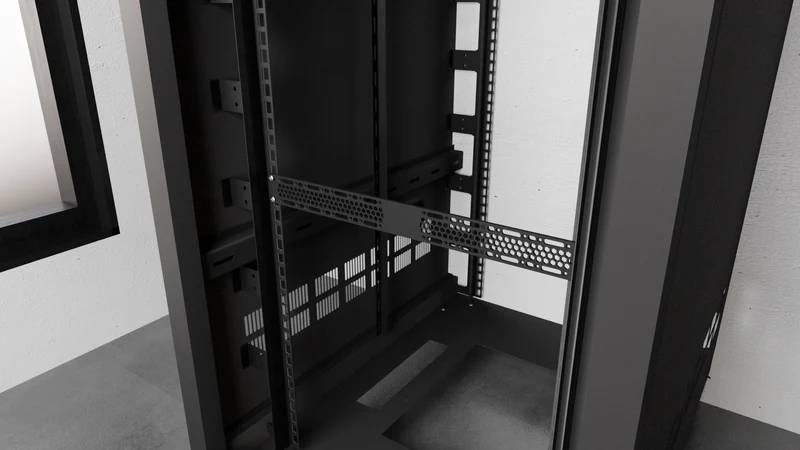 Panneau de montage en rack 19 pouces pour ventilateur 40x40