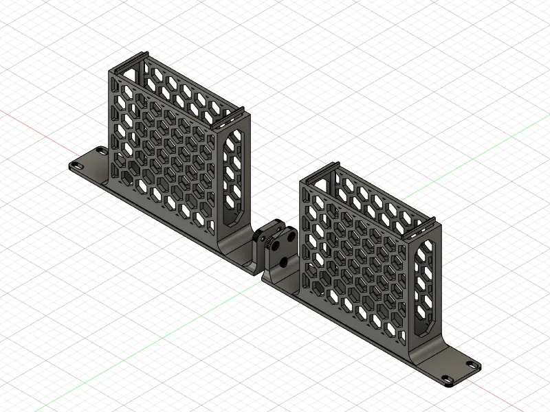 Support mural pour rack 19" pour UniFi AI Key