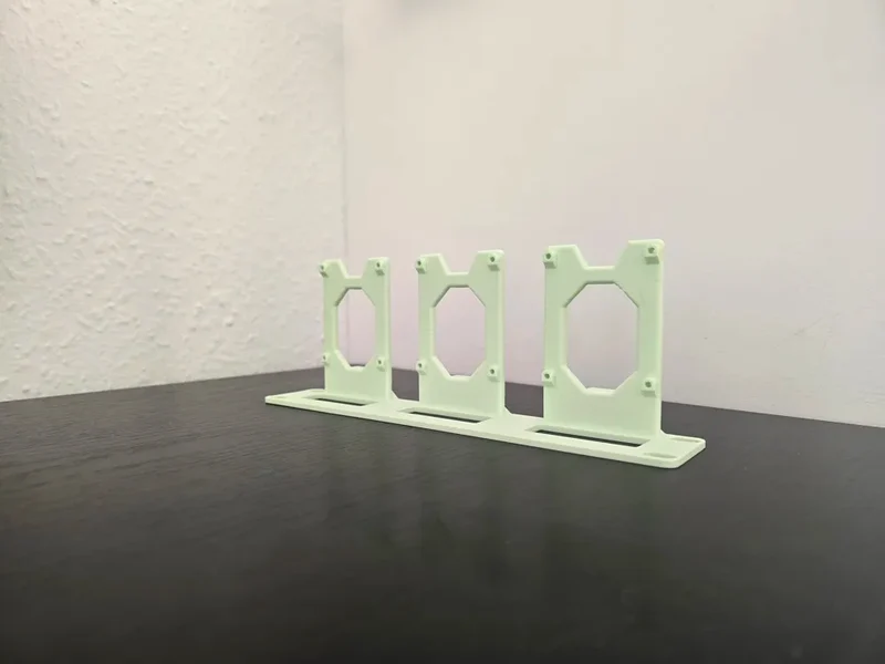 Support de montage en rack de 10 pouces pour 3 Raspberry Pi 5
